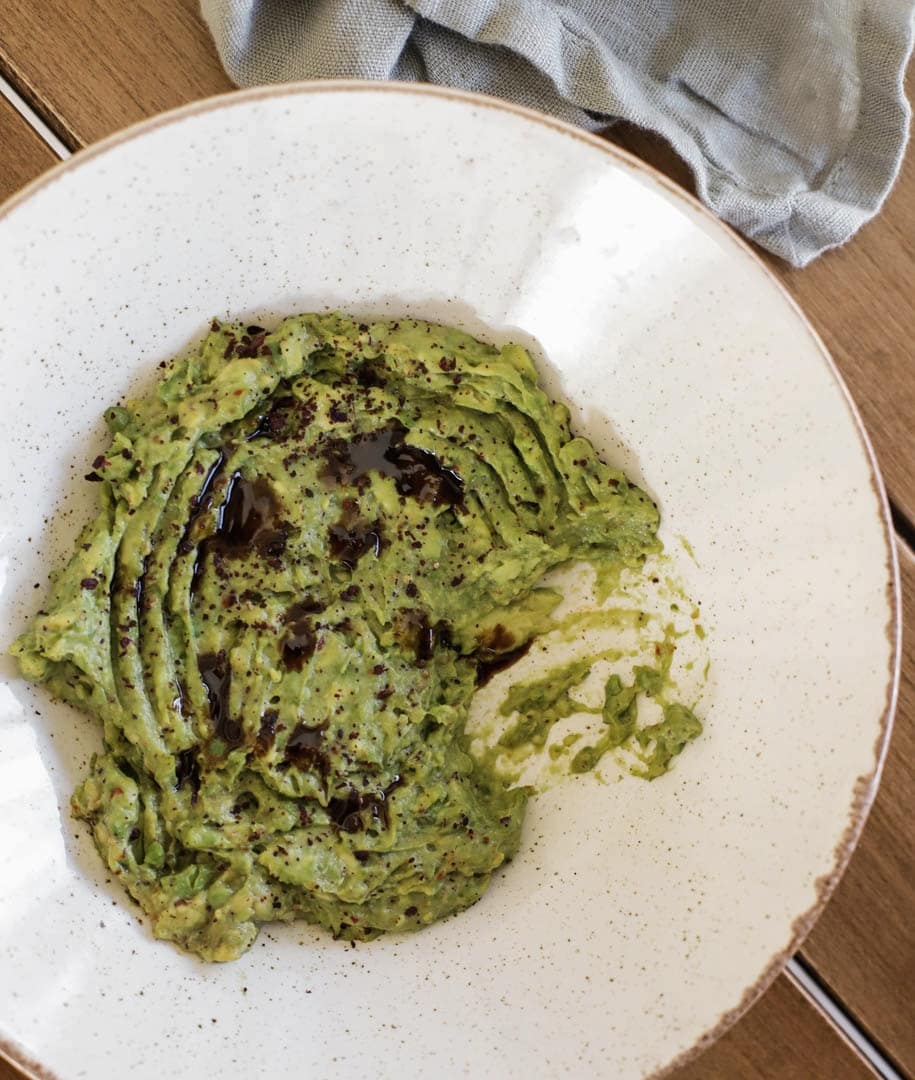 Avocado Sumac and Pomegranate Molasses Anarchy Cuisine